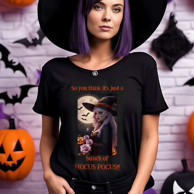 Es ist nur ein Haufen HOCUS POCUS Halloween Hexe T-Shirt (Von Creator hochgeladen)