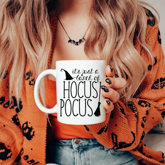 Es ist nur ein Haufen HOCUS POCUS Kaffeetasse (Von Creator hochgeladen)