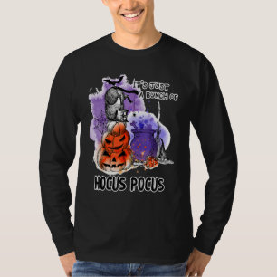 Es ist nur ein Haufen Hocus Pocus Niedlich Cat Hal T-Shirt