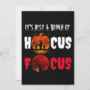 Es ist nur ein Haufen Hokuspokus Hände Halloween Einladung