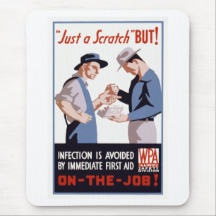 Es ist nur ein Scratch - aber! Mousepad