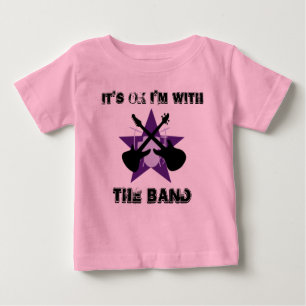 Es ist O.K., das ich mit DEM BAND bin Baby T-shirt