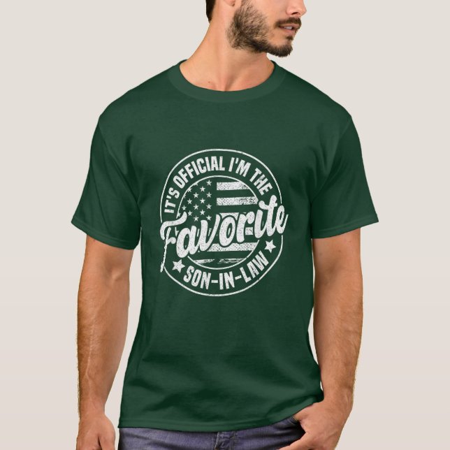 Es ist Offiziell, dass ich der Lieblings-Schwieger T-Shirt (Vorderseite)
