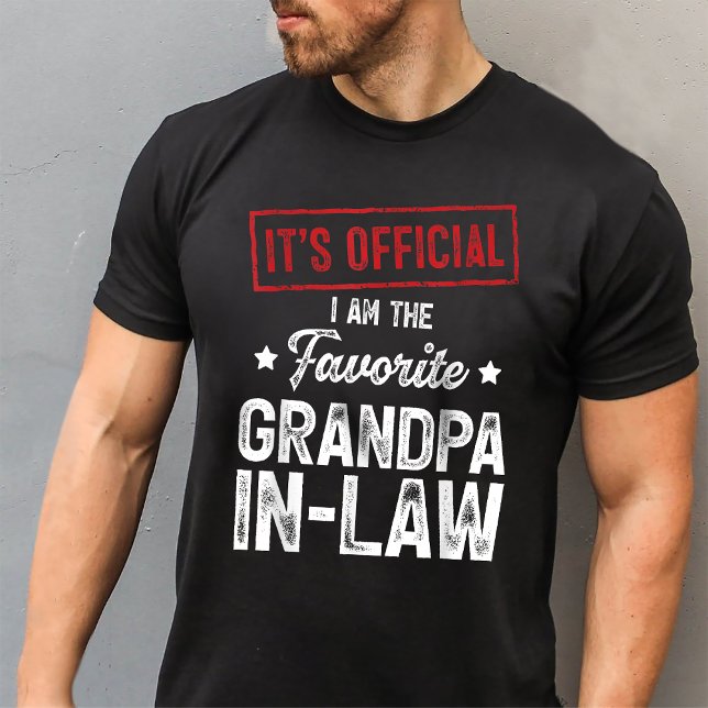 Es ist Offiziell, dass ich der Lieblingsgroßvater  T-Shirt (Von Creator hochgeladen)