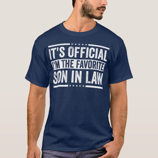 Es ist Offiziell, dass ich der Lieblingsjunge im J T-Shirt (Vorderseite)