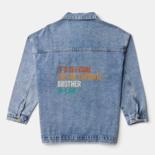 Es ist Offiziell, dass ich der Lieblingsschwester Jeansjacke