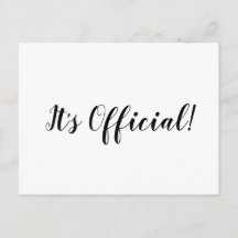 Es ist Offiziell, dass wir Minimalistische Script-