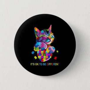 Es ist ok, ein anderer Katzenautismus-Liebhaber zu Button