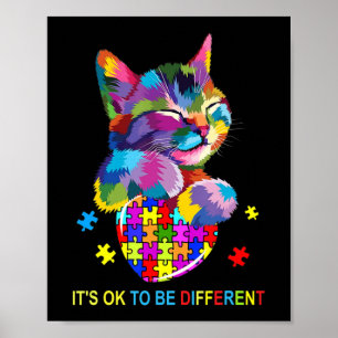 Es ist ok, ein anderer Katzenautismus-Liebhaber zu Poster