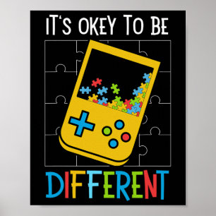 Es ist OK, ein anderer Videospielcontroller Auti z Poster