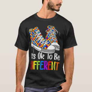 Es ist OK, um ein anderes Autismus Bewusstsein Puz T-Shirt