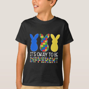 Es ist ok, zu Ostern anders Autismus Bewusstsein z T-Shirt