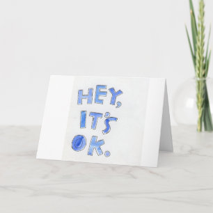 ES IST OKAY **60** IST NICHT SO SCHLECHT GLÜCKLICH KARTE