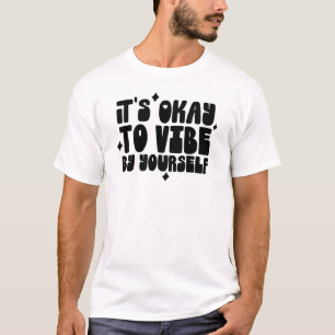 Es ist okay, anders zu konjugieren Zitat T-Shirt
