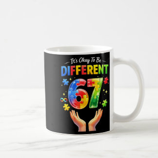 Es ist okay anders zu sein 67 Akzeptanz-Handzeiche Kaffeetasse