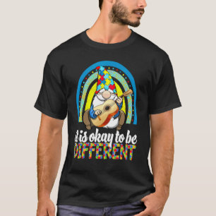 Es ist okay, anders zu sein Autism Awareness Kind T-Shirt