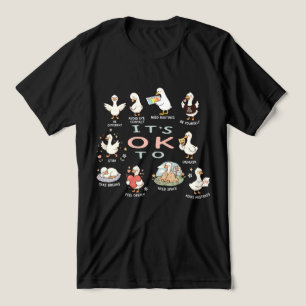 Es ist okay, anders zu sein Autismus Gans , Neurod Tri-Blend Shirt