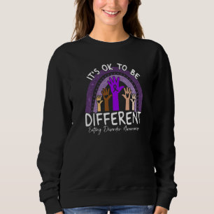 Es ist okay, anders zu sein - Bewusstsein für Esss Sweatshirt