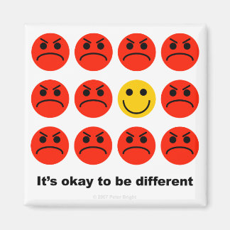 Es ist okay, anders zu sein - Magnet