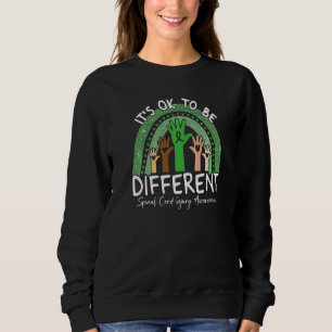 Es ist okay, anders zu sein Rückenmarksverletzung  Sweatshirt