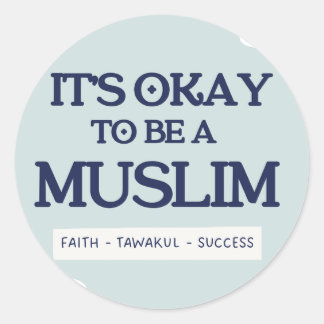 Es ist okay, ein Muslim Sticker zu sein