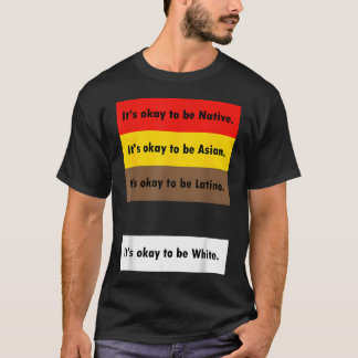 Es ist okay, einheimisch zu sein, es ist okay, asi T-Shirt
