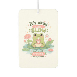 Es ist okay, es langsam angehen zu lassen – Kawaii Autolufterfrischer