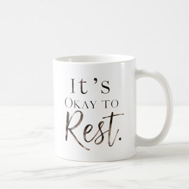 Es ist okay, Kaffeetasse zur Ruhe (Rechts)