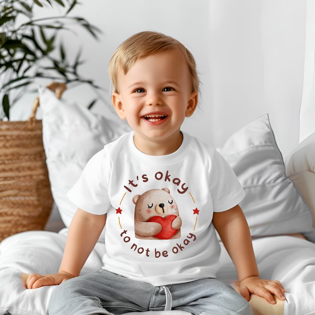 Es ist okay, nicht in Ordnung zu sein Baby T-shirt (Von Creator hochgeladen)