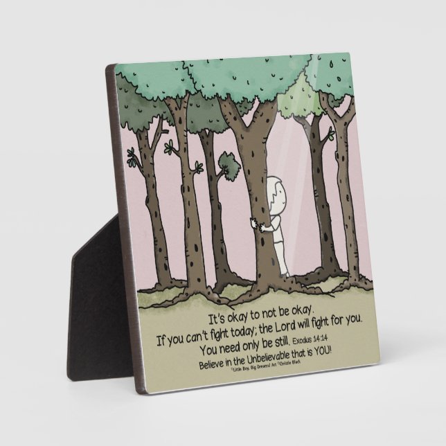 Es ist okay, nicht in Ordnung zu sein Fotoplatte (Vorderseite)