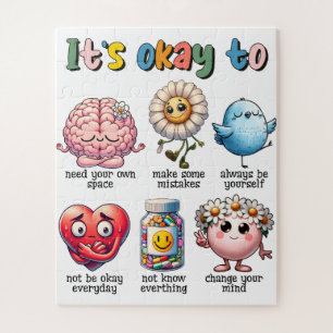 Es ist okay, nicht in Ordnung zu sein Puzzle