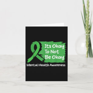 Es ist okay, nicht okay zu sein T-Shirt Psychische Karte