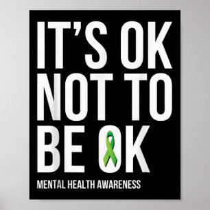 Es ist Okay, nicht okay zu sein - T-Shirt zur Sens Poster