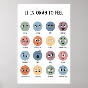 Es ist okay, Poster zu fühlen