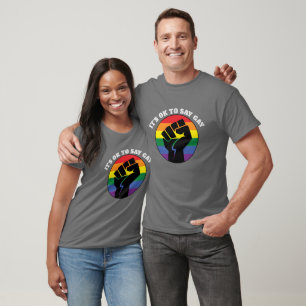 Es ist okay, schwul trans schwul Rechte und Gleich T-Shirt