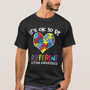 Es ist OKAY, unterschiedliches T-Shirt