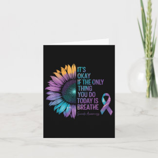 Es ist okay, wenn das einzige, was du heute tust,  karte