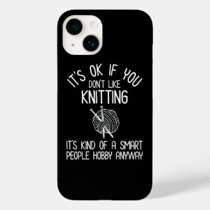 Es ist okay, wenn du Stricken nicht magst Case-Mate iPhone 14 Hülle