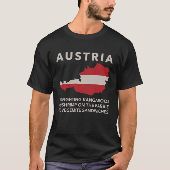 Es ist Österreich Mate nicht Australien Europa Lan T-Shirt (Vorderseite)
