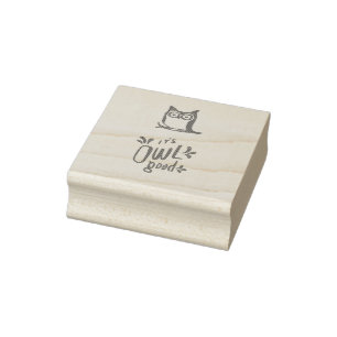 Es ist Owl Good Gummistempel