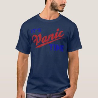 Es ist Panikime Retro Cool Panic Bleib ruhig Lusti T-Shirt