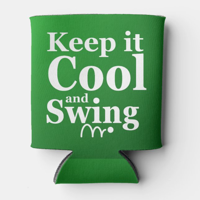 Es ist Par T-Shirt Time Golf Club Name Name Name Dosenkühler (Vorderseite)