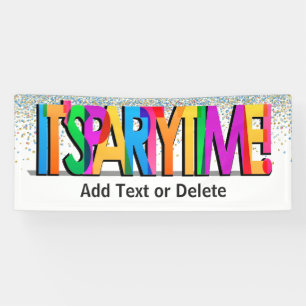 Es ist Party Time Banner