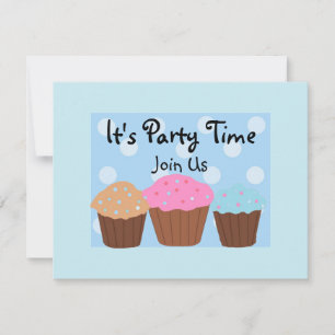 Es ist Party Time Einladung