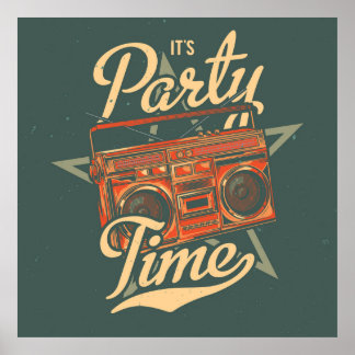 Es ist Party Time Poster