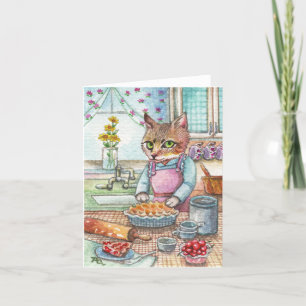 Es ist Pie Time Dankeskarte