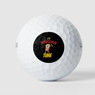Es ist Popcorn Zeit Lustig Golfball
