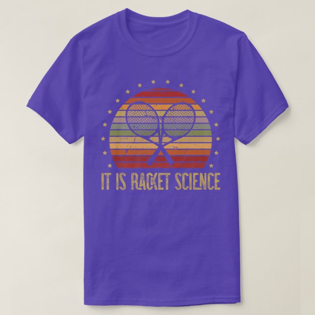 Es ist Racket Science for a Tennis Player Tennis P T-Shirt (Design vorne)