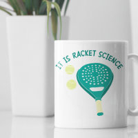 Es ist Racket Science Funny Padel Tennis