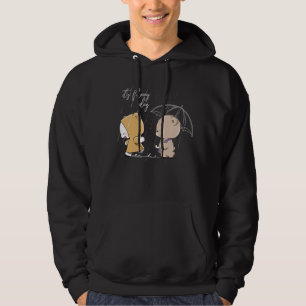Es ist regnerisch   Männerhoodie Hoodie